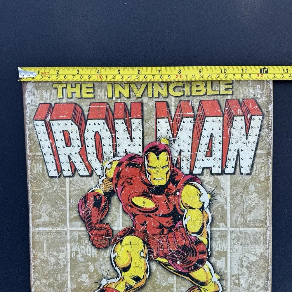 Iron Man Wall Decor‎ Marvel Comics Tin Sign 2012